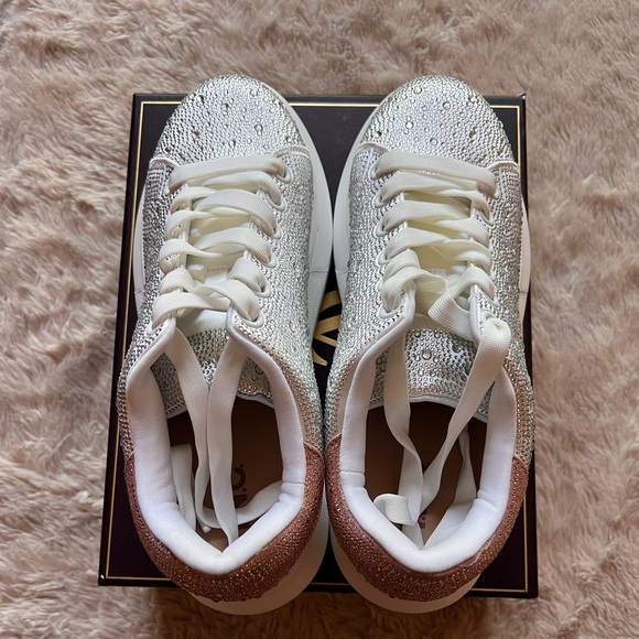 Inc. Rhinestone Platform Sneakers - Picture 3 of 10